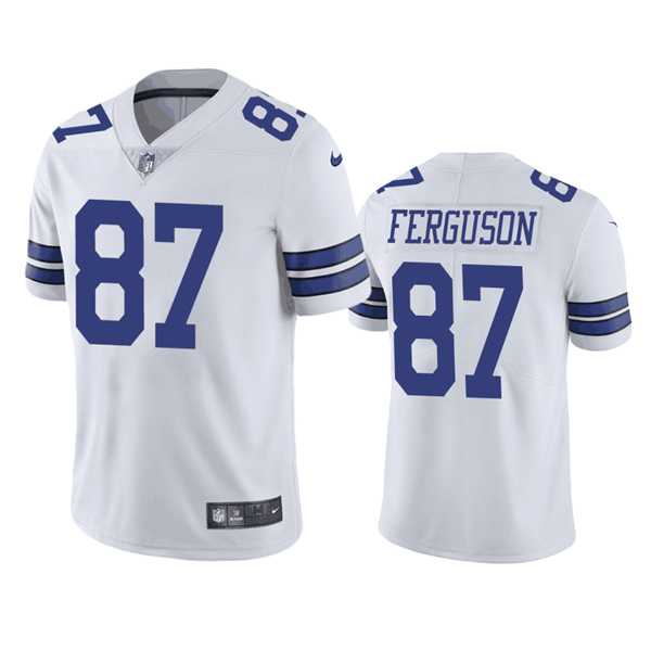 Men & Women & Youth Dallas Cowboys #87 Jake Ferguson White Vapor Untouchable Limited Football Stitched Jersey,We sell and wholesale Men & Women & Youth Dallas Cowboys #87 Jake Ferguson White Vapor Untouchable Limited Football Stitched Jersey on line form chian!